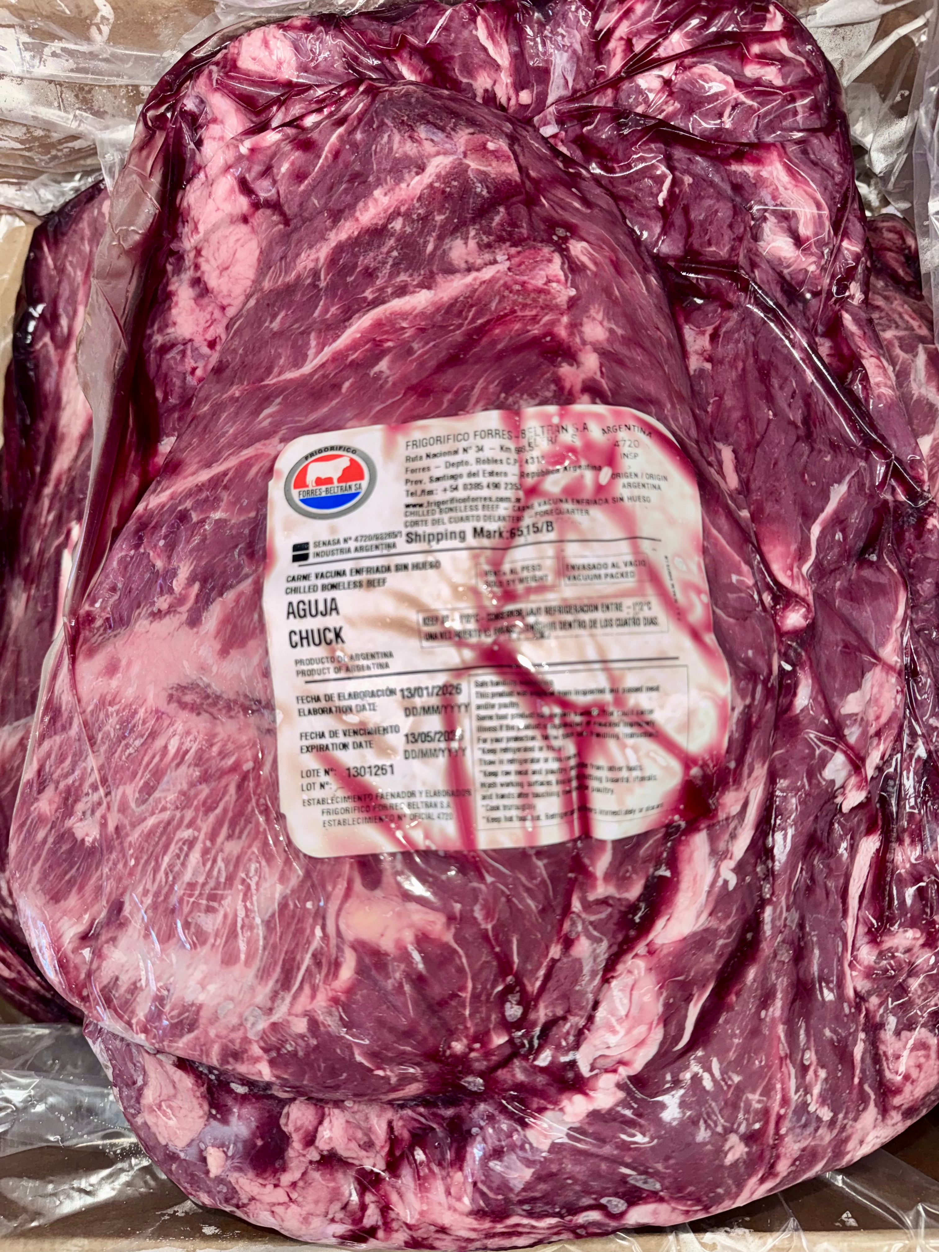 Aguja Argentina/Chuck Roll